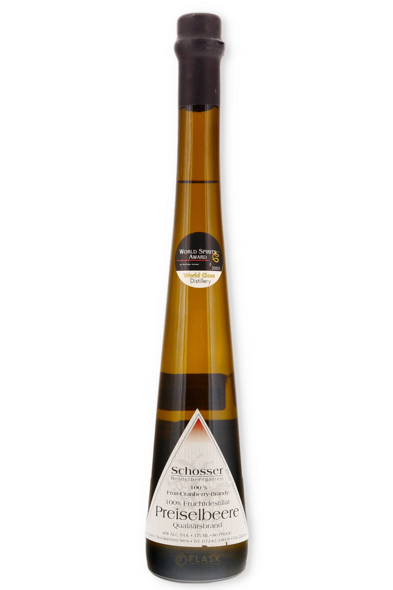 Schosser Preiselbeere Cranberry Brandy 375ml / Half-Bottle - Flask Fine Wine & Whisky