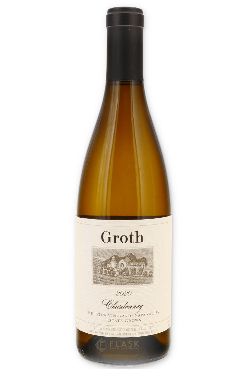 Groth Chardonnay Hillview Vineyard Napa Valley 2020 750ml - Flask Fine Wine & Whisky