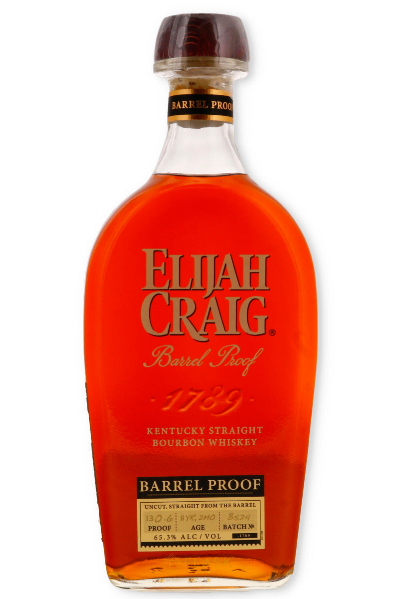 Elijah Craig Barrel Proof 130.6 11yr2mo Batch B524 - Flask Fine Wine & Whisky
