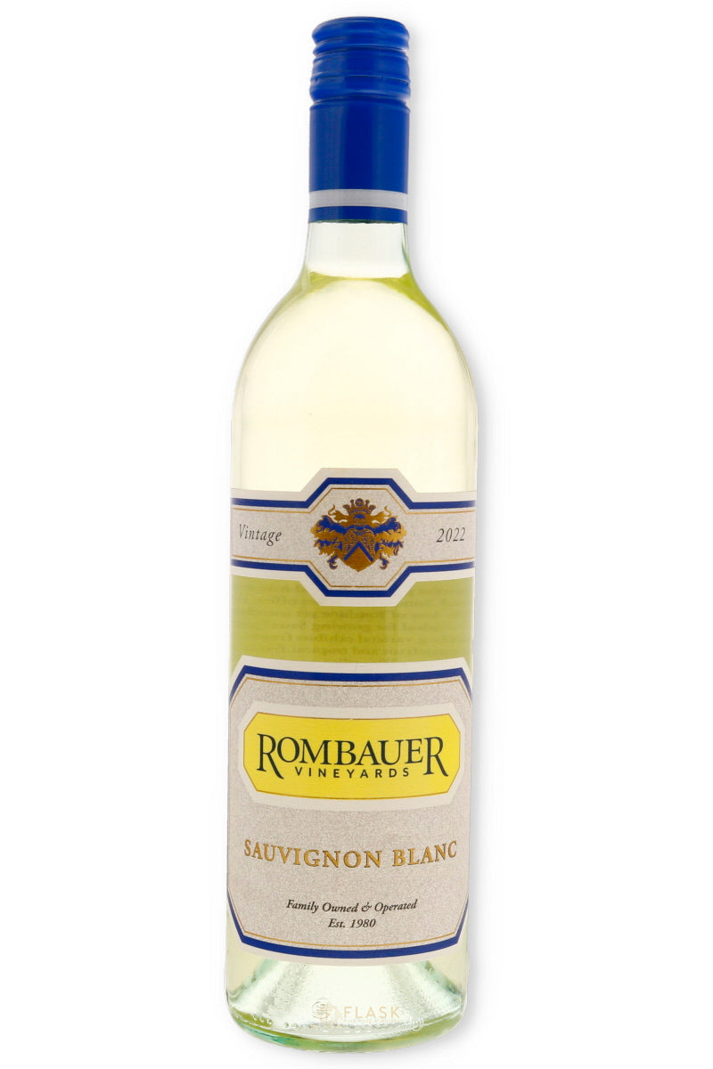 Rombauer Vineyards Sauvignon Blanc 2022 750ml - Flask Fine Wine & Whisky