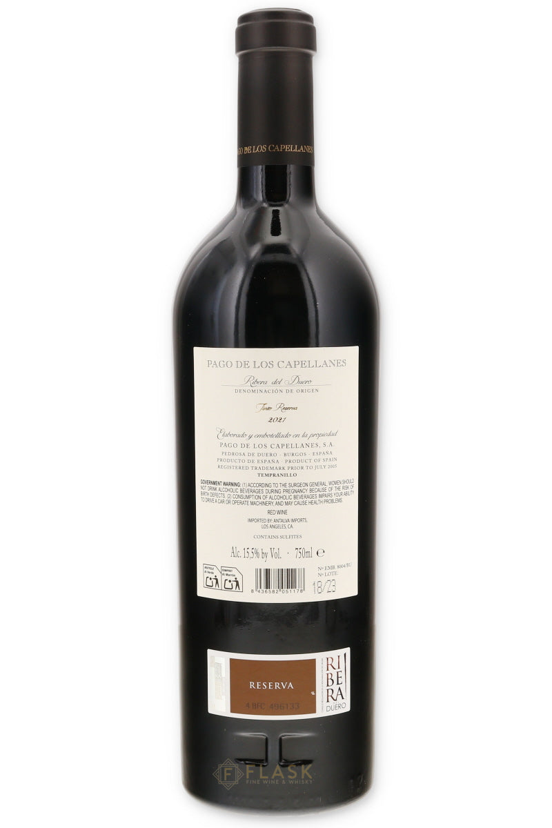 Pago de los Capellanes Tinto Reserva Ribera del Duero 2021 - Flask Fine Wine & Whisky