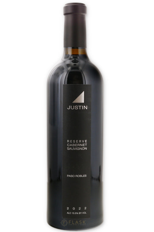 Justin Reserve Cabernet Sauvignon Paso Robles 2022 - Flask Fine Wine & Whisky