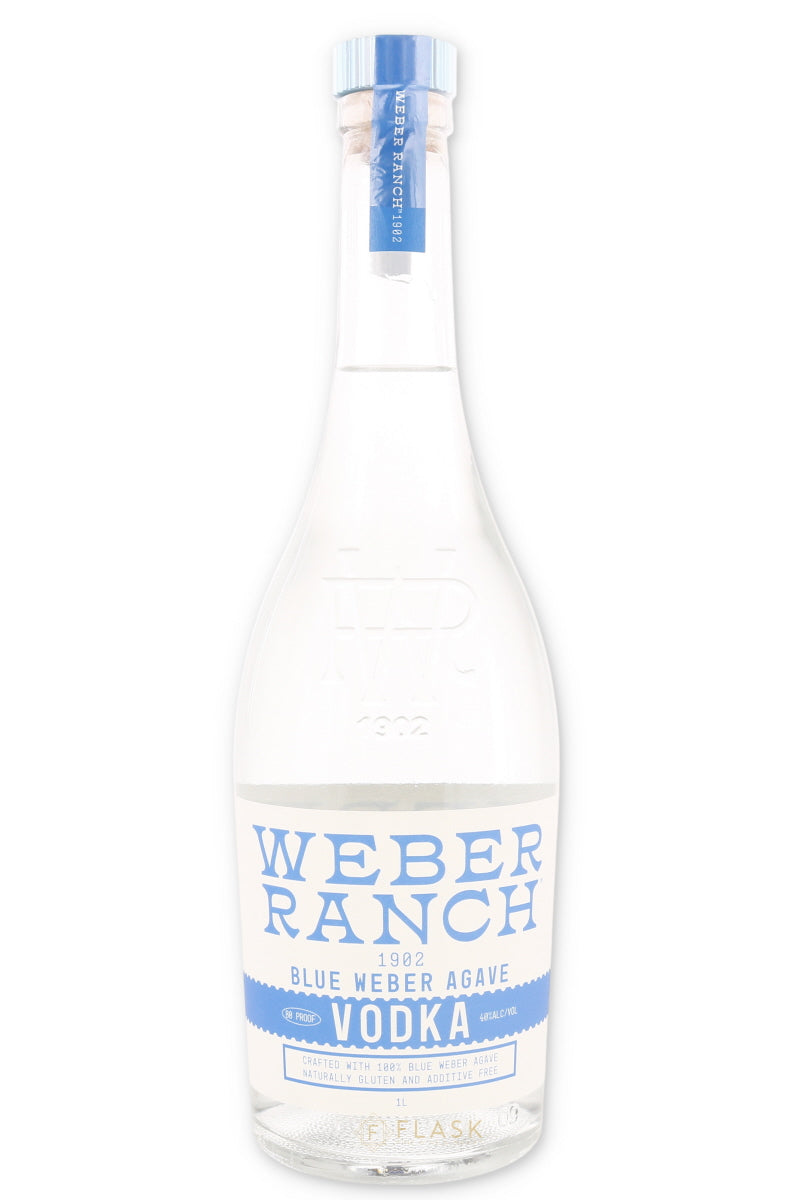 Weber Ranch 1902 Agave Vodka 1 Liter - Flask Fine Wine & Whisky