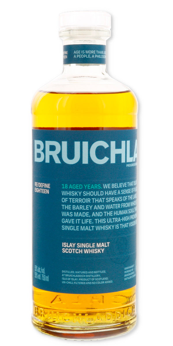 Bruichladdich 18 year old Islay Single Malt Scotch Whisky