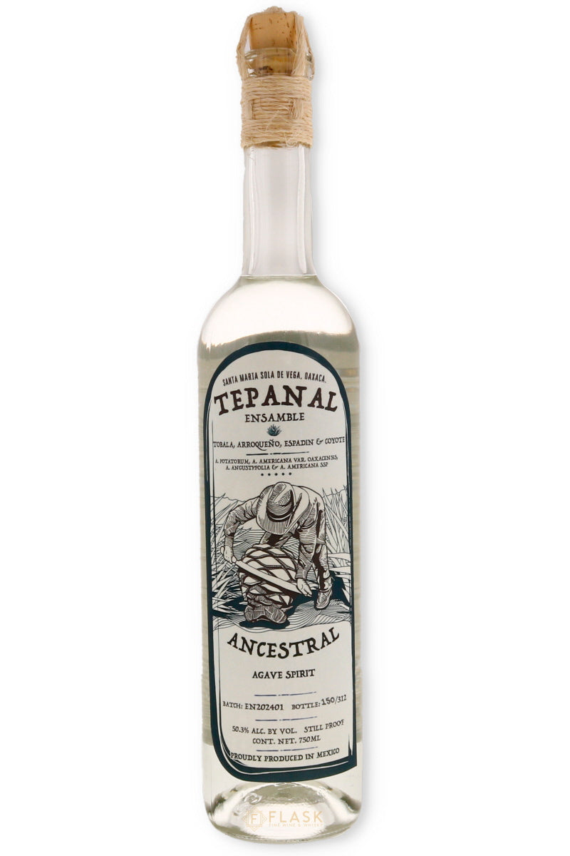 Tepanal Agave Spirit Ensemble Tobala Arroqueno Espadin & Coyote de Rafael Garcia Aragon 750ml - Flask Fine Wine & Whisky