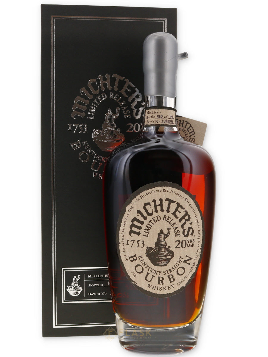 Michters 20 Year Old Bourbon 2025 Release 750ml - Flask Fine Wine & Whisky