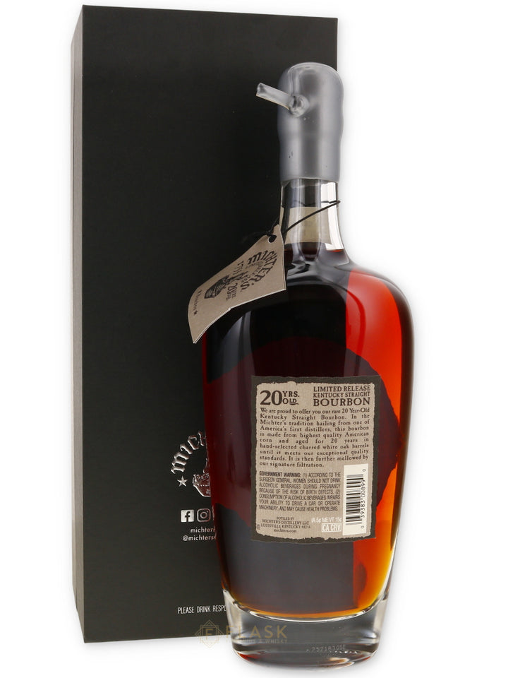 Michters 20 Year Old Bourbon 2025 Release 750ml - Flask Fine Wine & Whisky