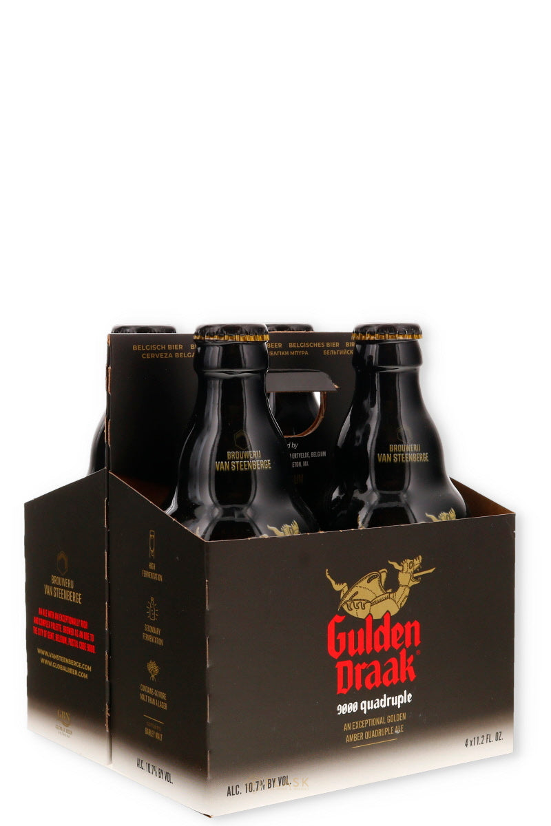 Gulden Draak 9000 Quadruple Ale 11.2oz Btl 4pk | Flask Wines
