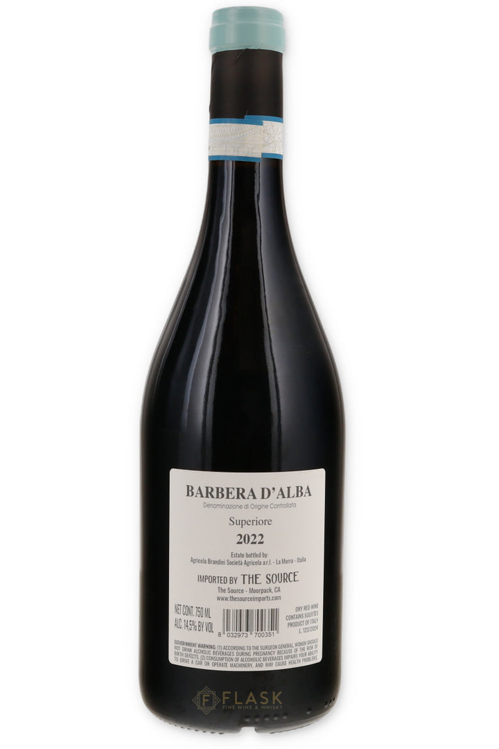 Brandini Barbera d'Alba Superiore Rocche del Santo 2022 - Flask Fine Wine & Whisky