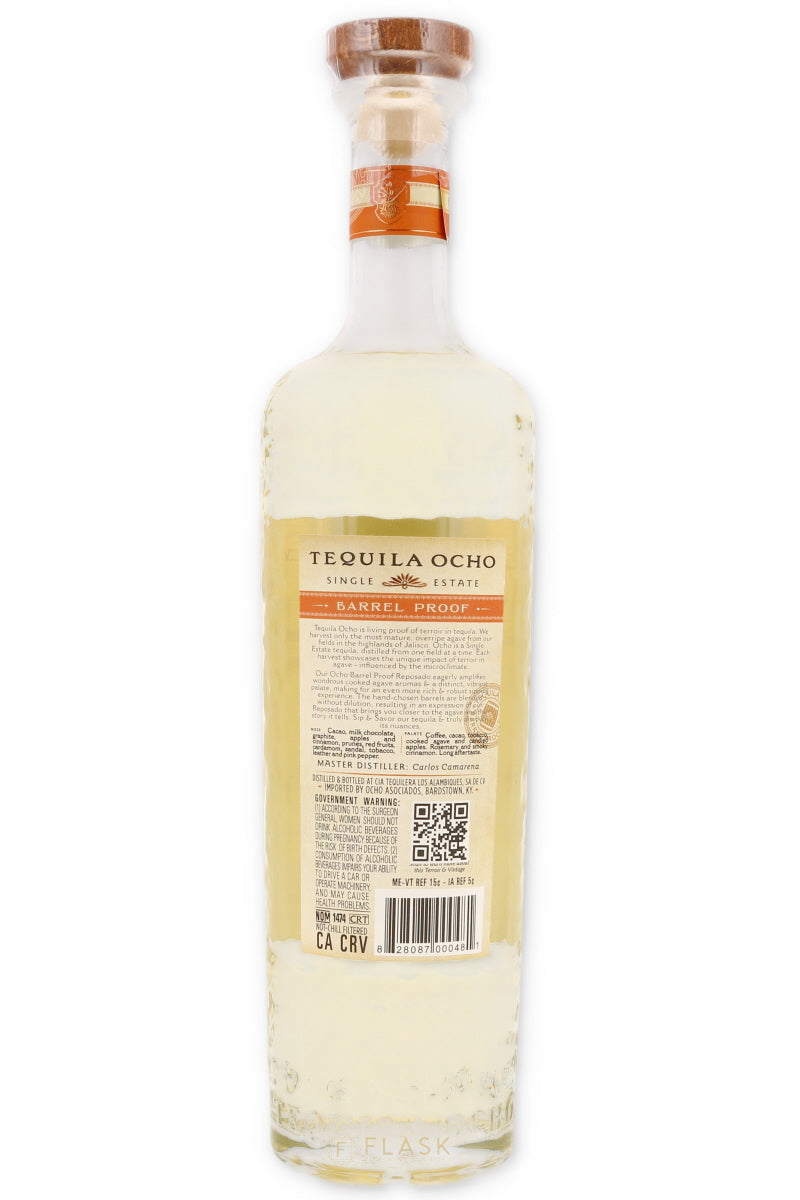 Tequila Ocho Reposado Tequila Barrel Proof 2026