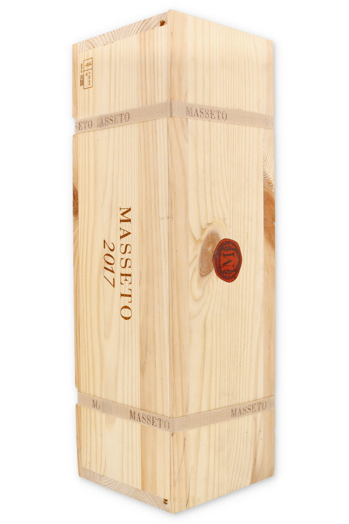 Masseto Ornellaia 2017 1.5 Liter / Magnum [Original Wood Box] - Flask Fine Wine & Whisky