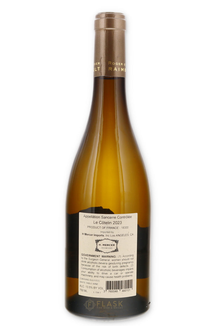 Roger et Didier Raimbauderie Le Cotelin Sancerre 2023 - Flask Fine Wine & Whisky