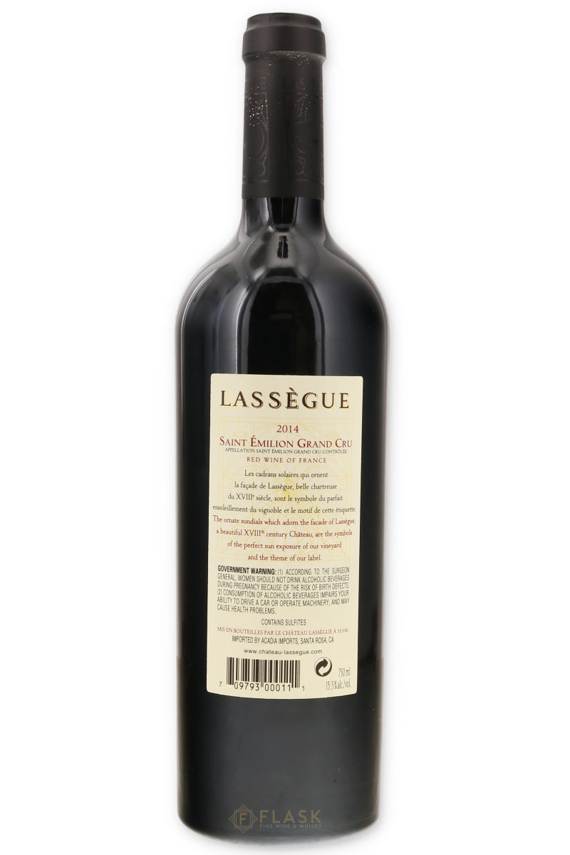 Lassegue Saint Emillon Grand Cru 2014