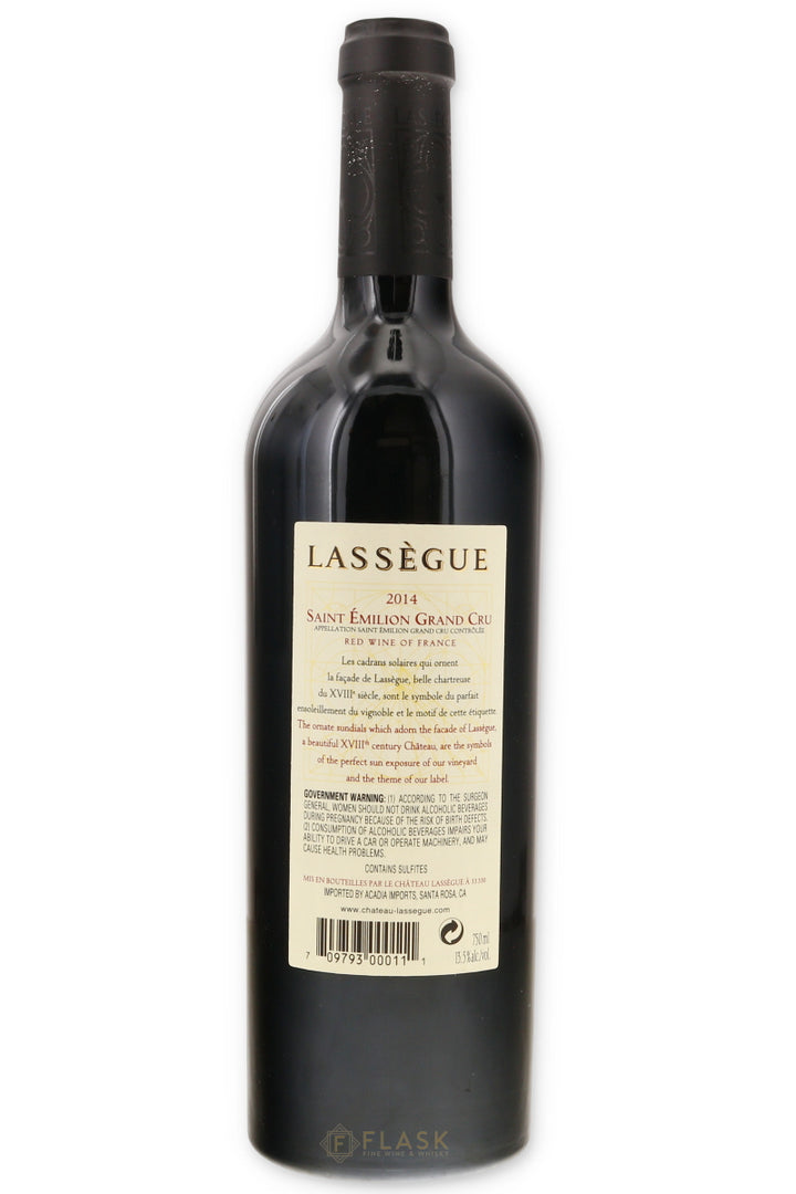 Lassegue Saint Emillon Grand Cru 2014