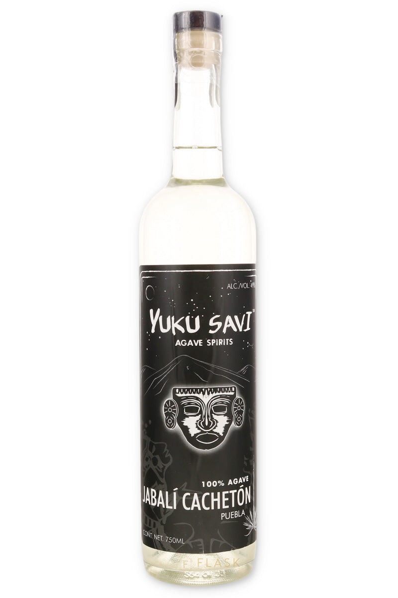 Yuku Savi Agave Spirits Jabali Cacheton de Felix Macedas 750ml - Flask Fine Wine & Whisky