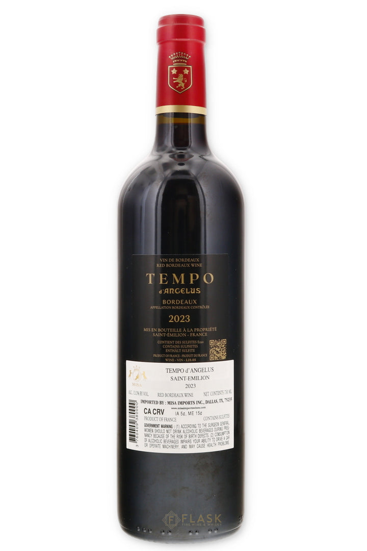 Tempo d'Angelus Saint Emilion 2023 - Flask Fine Wine & Whisky