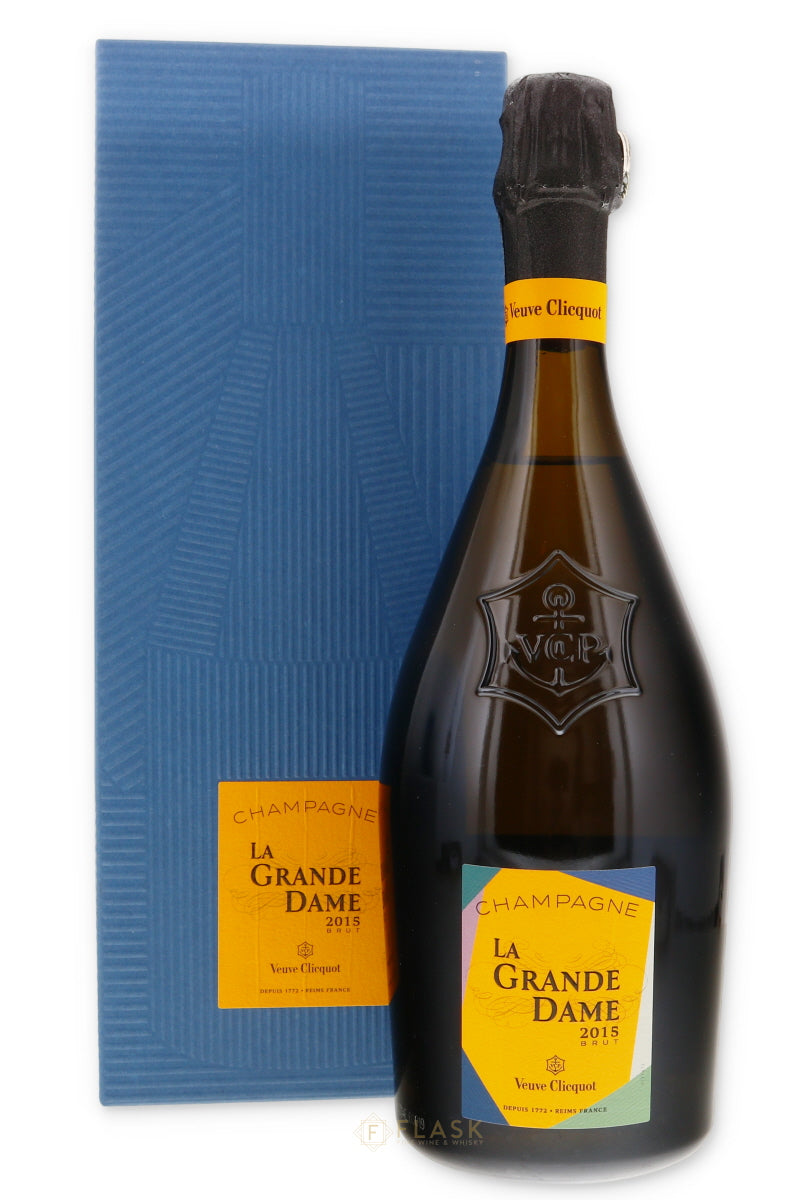 Veuve Clicquot La Grande Dame by Paola Paronetto with Gift Box 2015 - Flask Fine Wine & Whisky