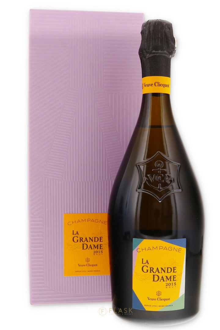 Veuve Clicquot La Grande Dame by Paola Paronetto with Gift Box 2015 - Flask Fine Wine & Whisky