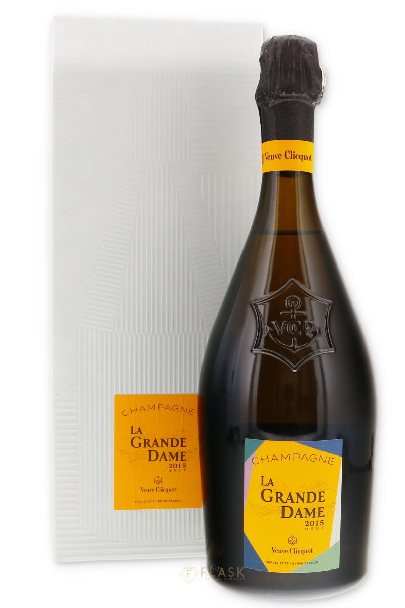 Veuve Clicquot La Grande Dame by Paola Paronetto with Gift Box 2015 - Flask Fine Wine & Whisky