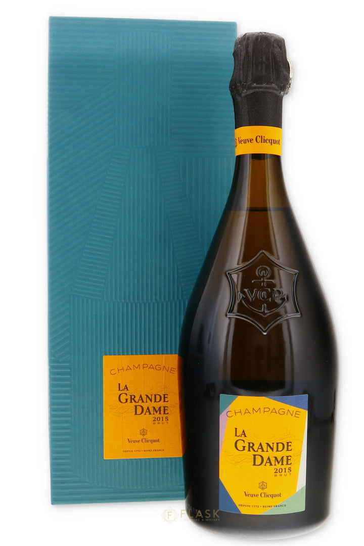 Veuve Clicquot La Grande Dame by Paola Paronetto with Gift Box 2015 - Flask Fine Wine & Whisky