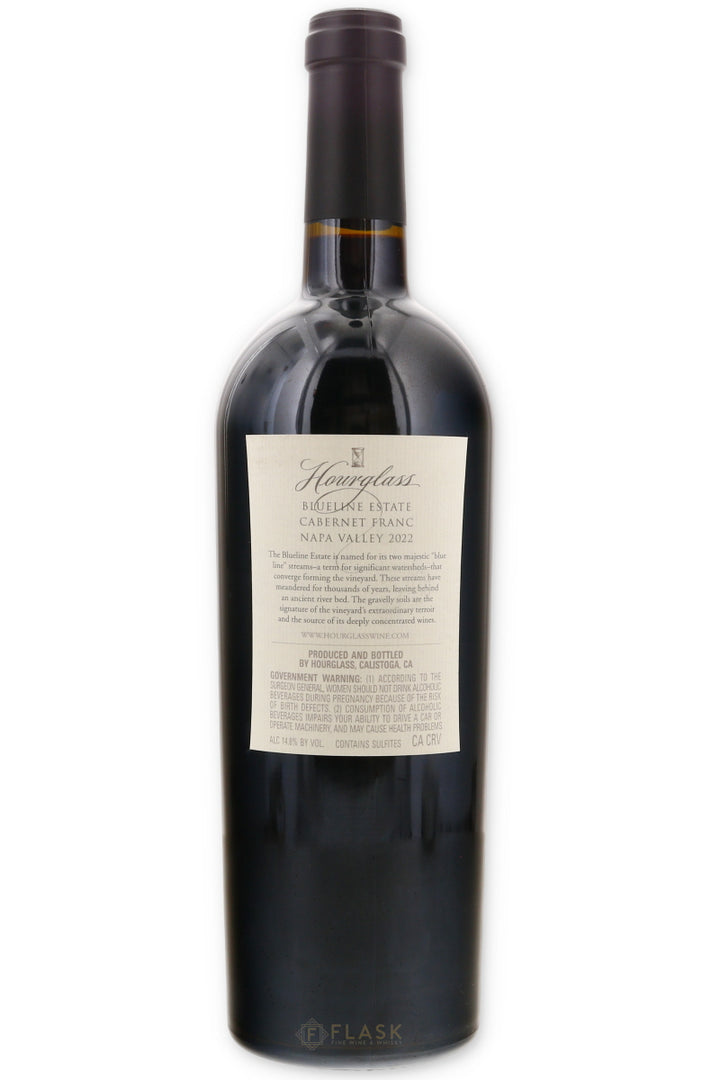 Hourglass Blueline Vineyard Cabernet Franc Napa Valley 2022