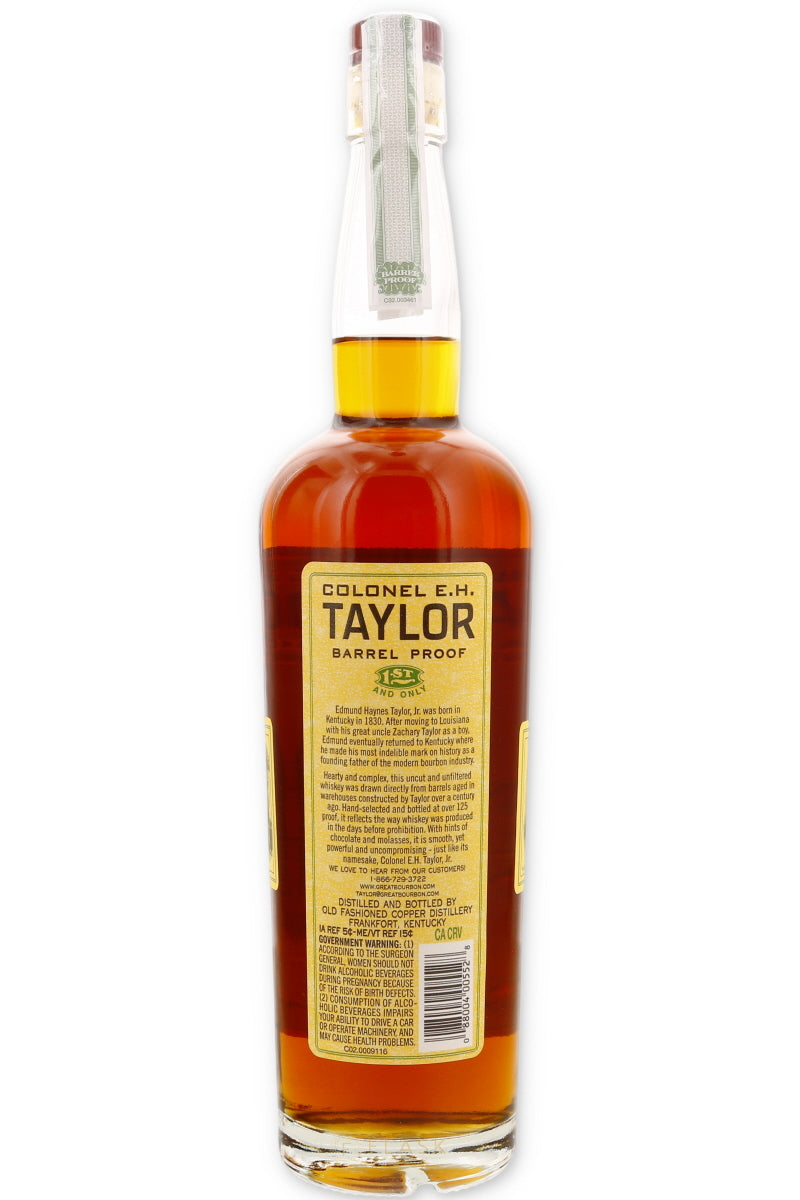 Colonel E.H. Taylor Barrel Proof Bourbon 127.4 Proof Batch 14 / 2025
