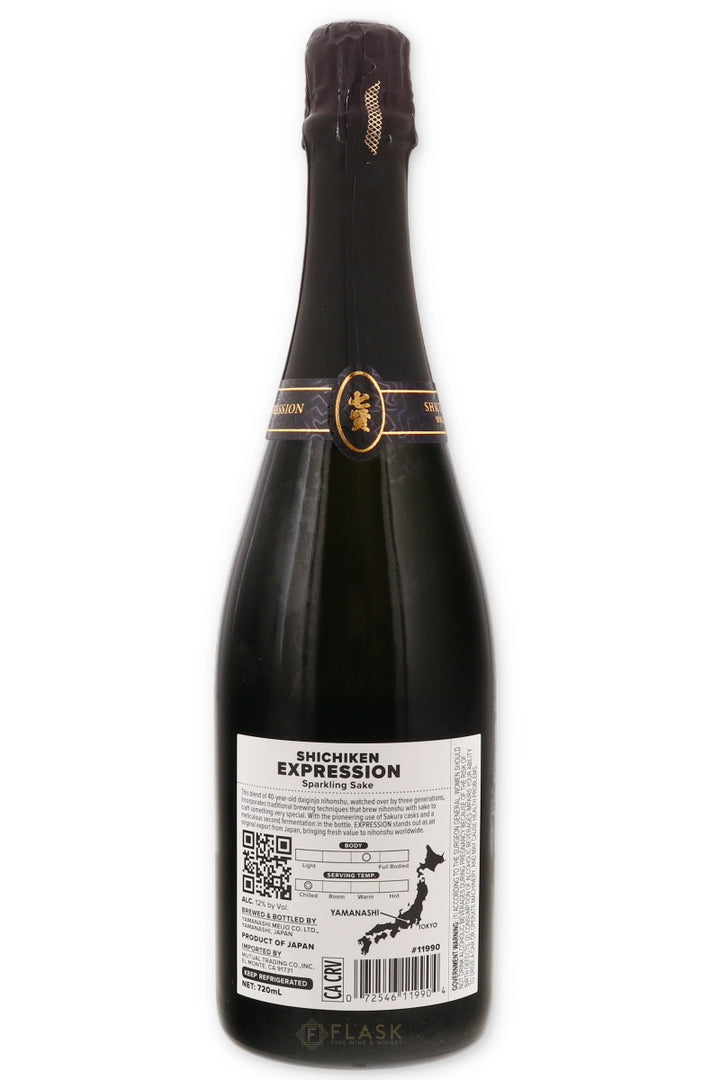 Shichiken Expression Sparkling Sake 720ml
