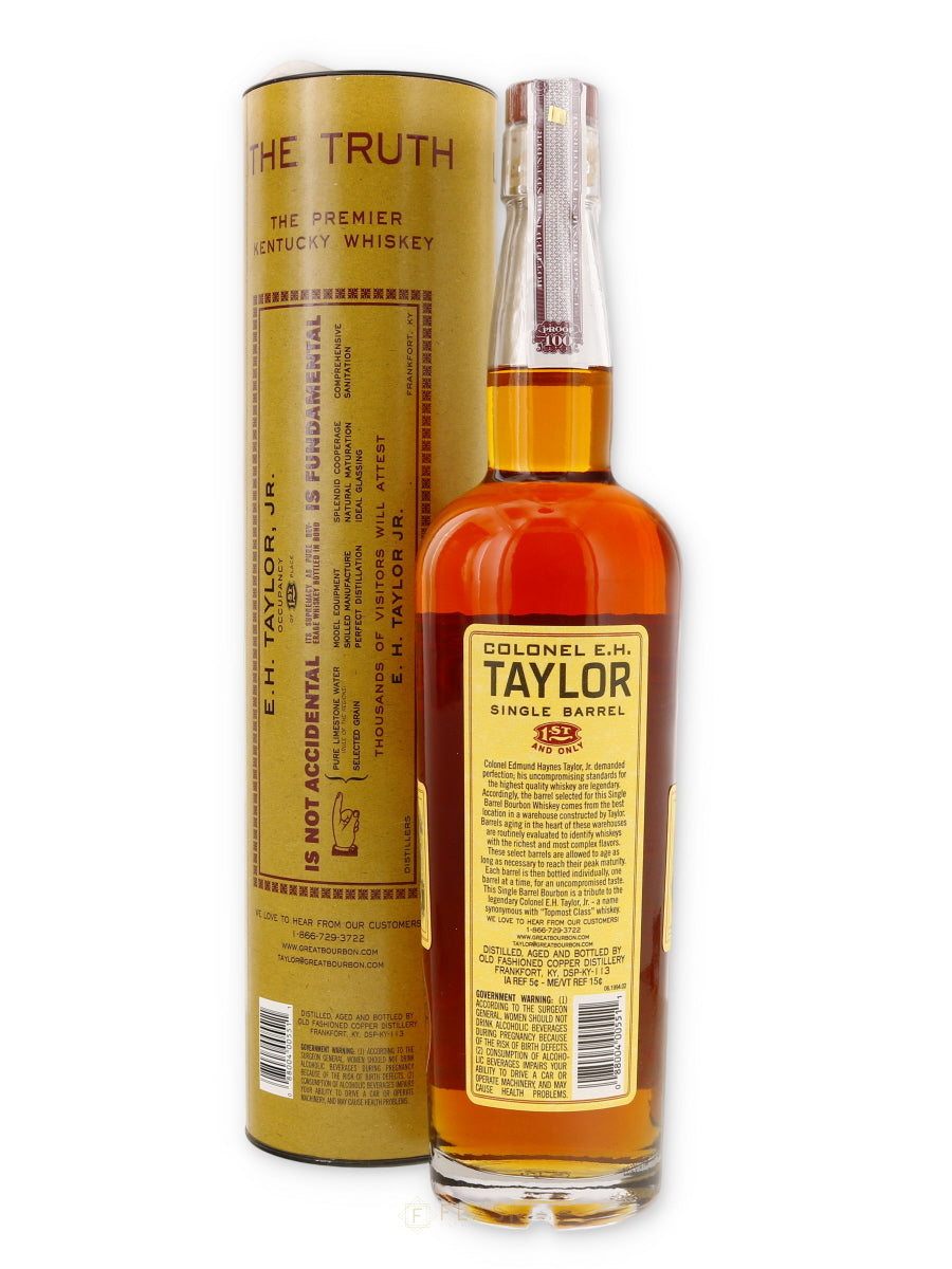 Colonel E.H. Taylor 9 Year Old Single Barrel Select 2014-2023