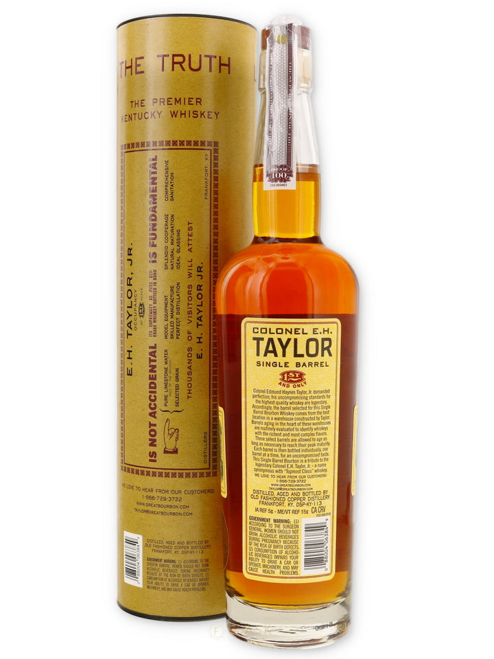 Colonel E.H. Taylor "Platinum Barrels" Single Barrel Select