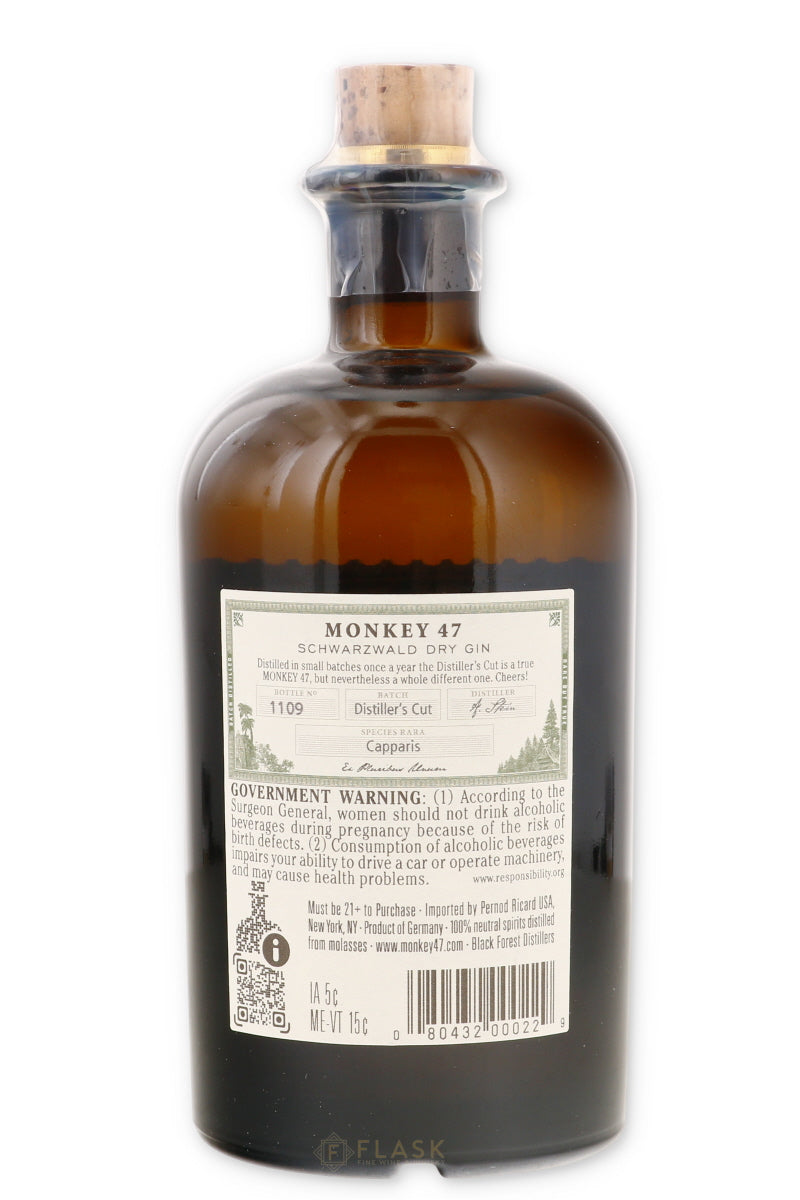 Monkey 47 Schwarzwald Dry Gin 2025 Distillers Cut 375ml - Flask
