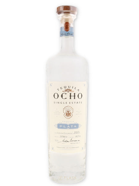 Tequila Ocho Single Estate Plata 1 Liter | Flask Wines