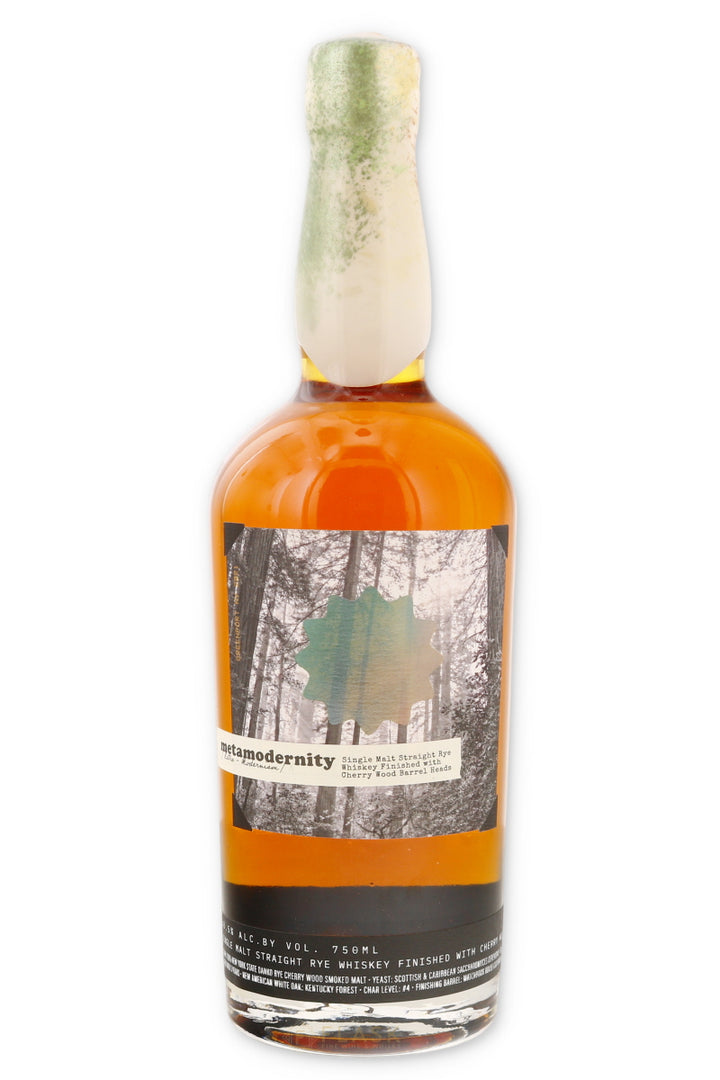 Metamodernity Single Barrel Cherrywood Aged Rye Wiskey 750ml