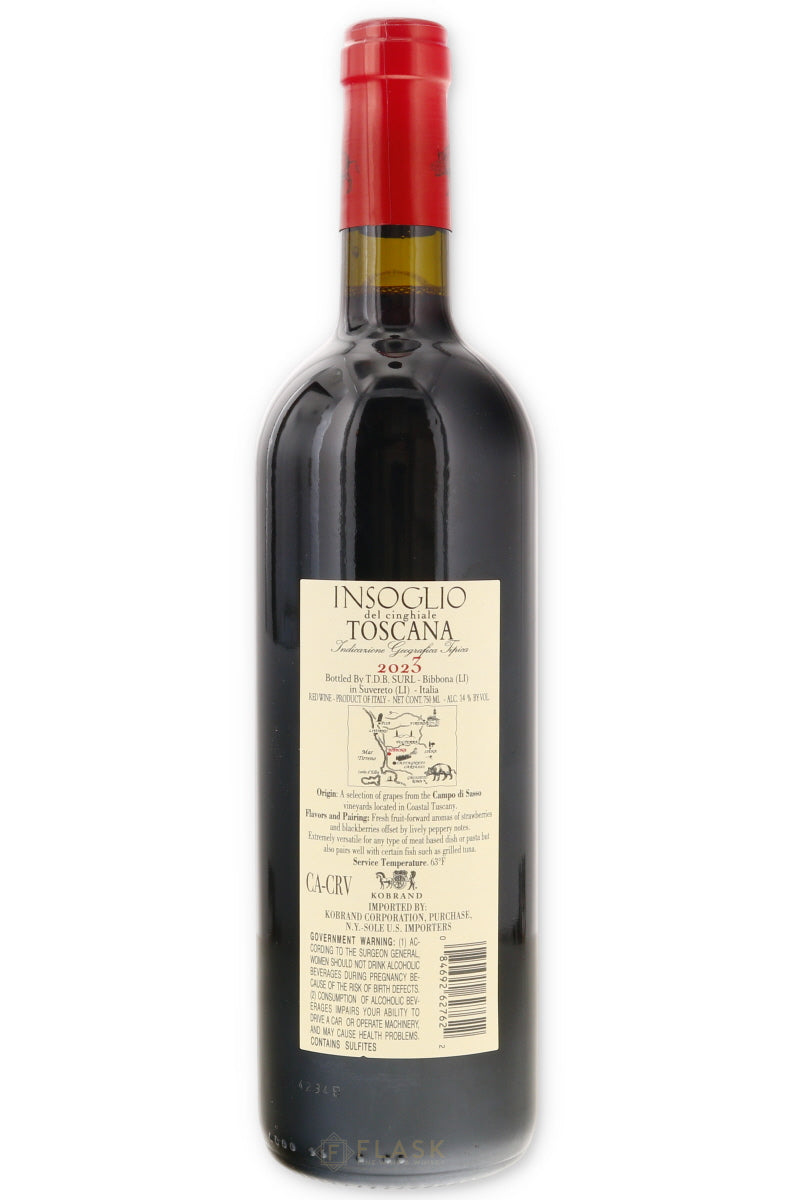 Tenuta di Biserno Campo di Sasso Insoglio del Cinghiale Toscana IGT 2023