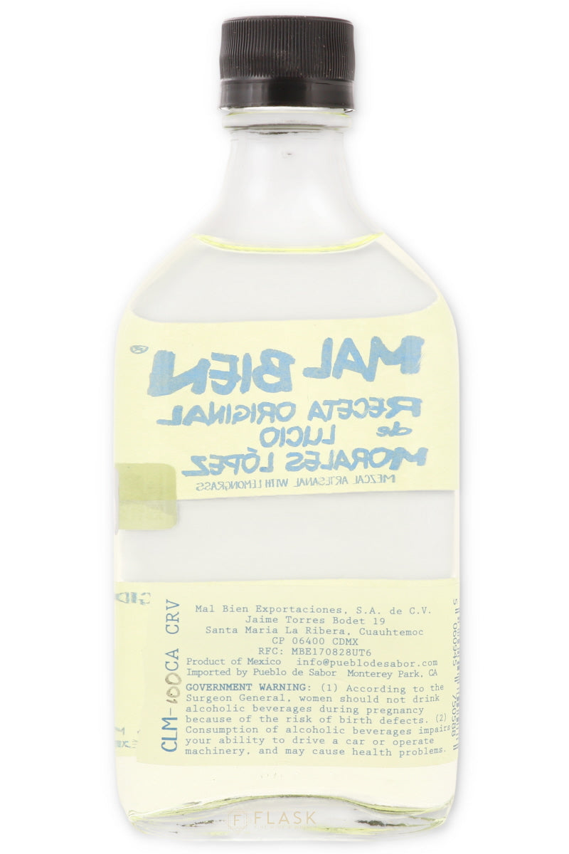 Mal Bien Zacate Limon de Lucio Morales Lopez 200ml