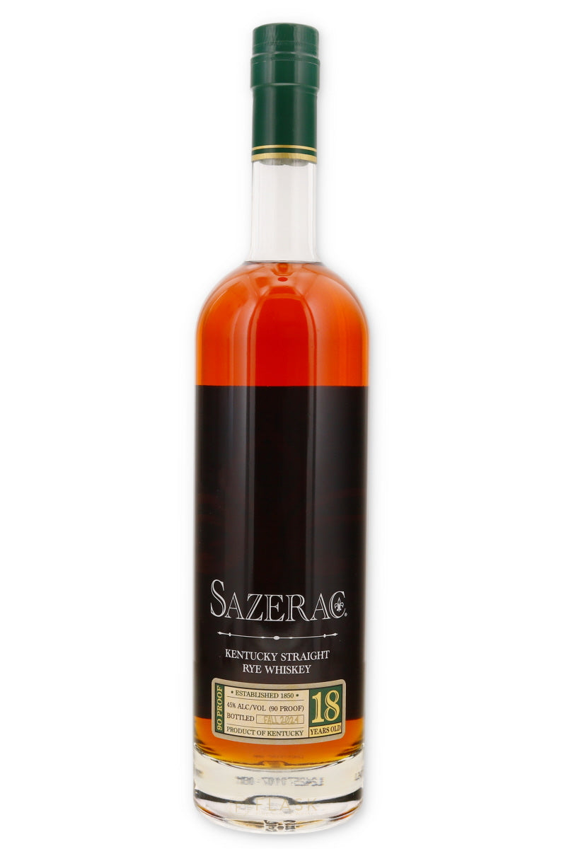 Sazerac 18 Year Old Rye Whiskey 2024 - Flask Fine Wine & Whisky