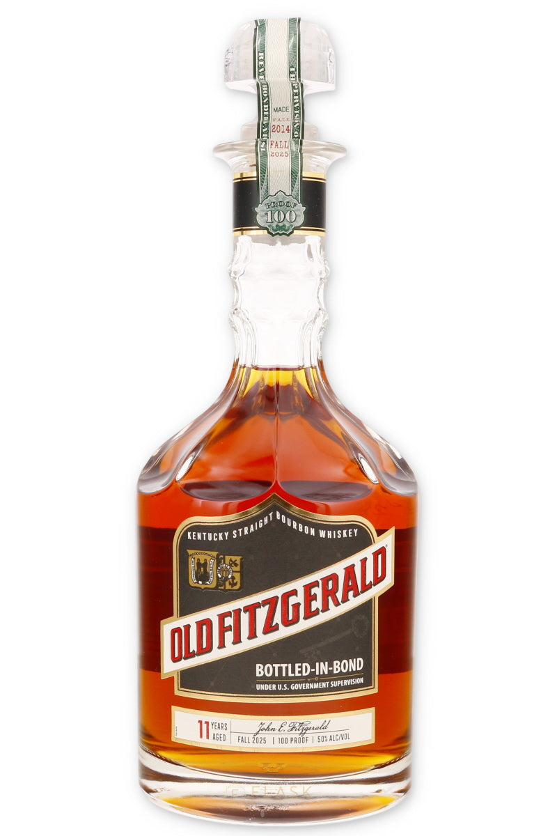 Old Fitzgerald 11 Year Old Bourbon Bottled In Bond Decanter Bottle Fall 2025 Edition - Flask Fine Wine & Whisky