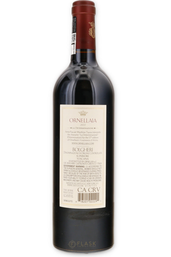 Ornellaia 2022 Bolgheri DOC Superiore Rosso - Flask Fine Wine & Whisky
