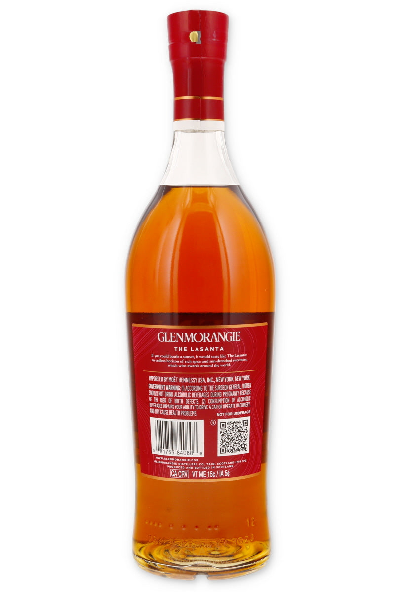 Glenmorangie The Lasanta 15 Year Aged Single Malt Scotch - Flask