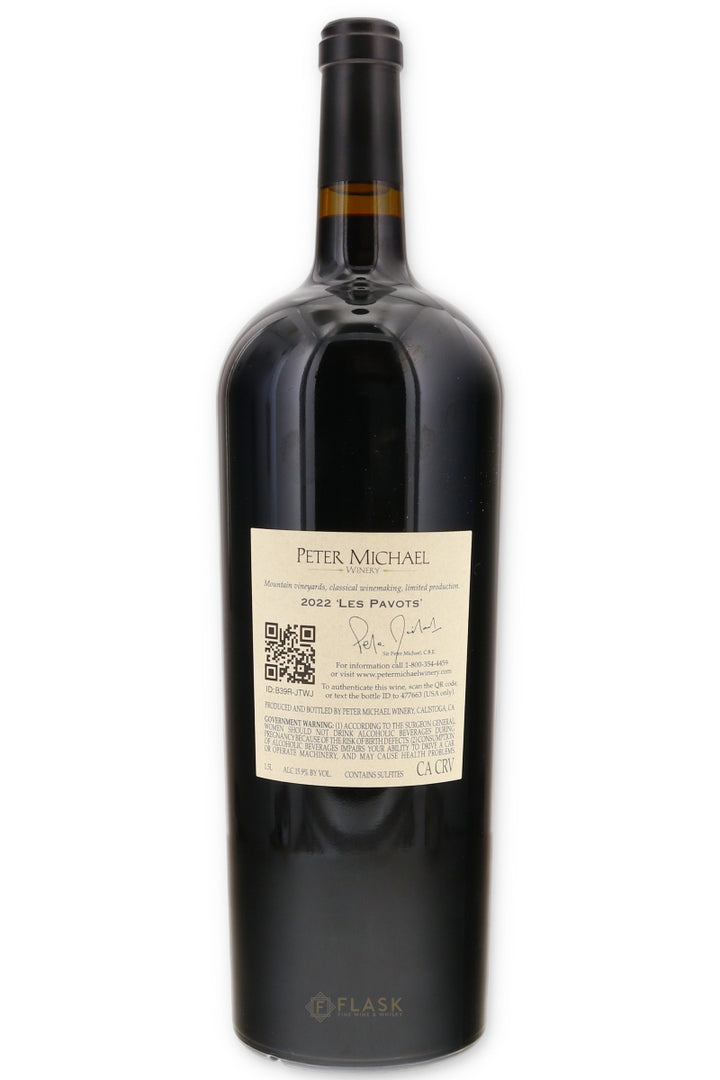 Peter Michael Les Pavots 2022 1.5 Liter Magnum - Flask Fine Wine & Whisky