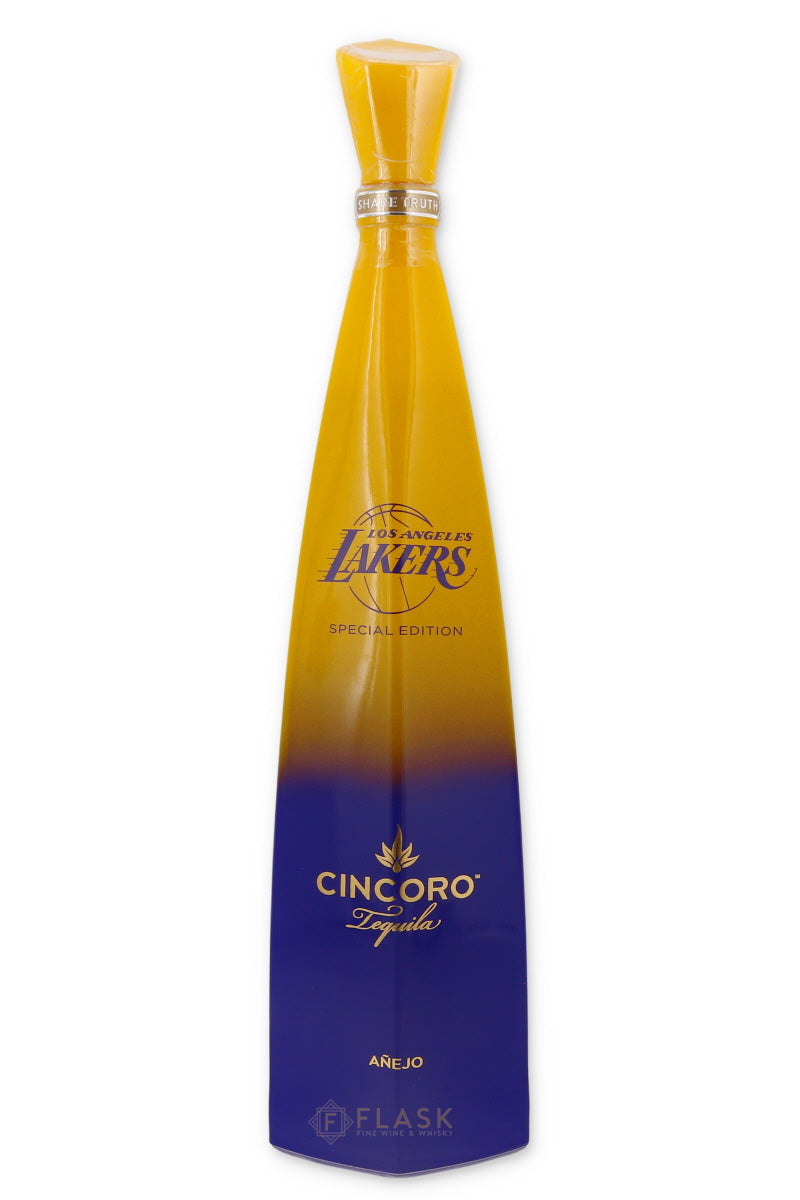 Cincoro Tequila Anejo Lakers Special Edition 750ml - Flask Fine Wine & Whisky