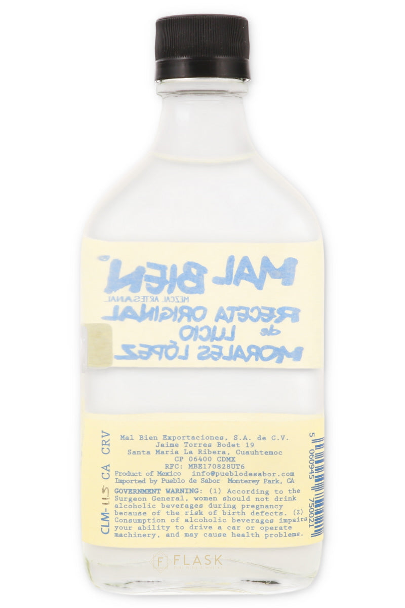Mal Bien White Tape Espadin Receta Original 91pf 200ml