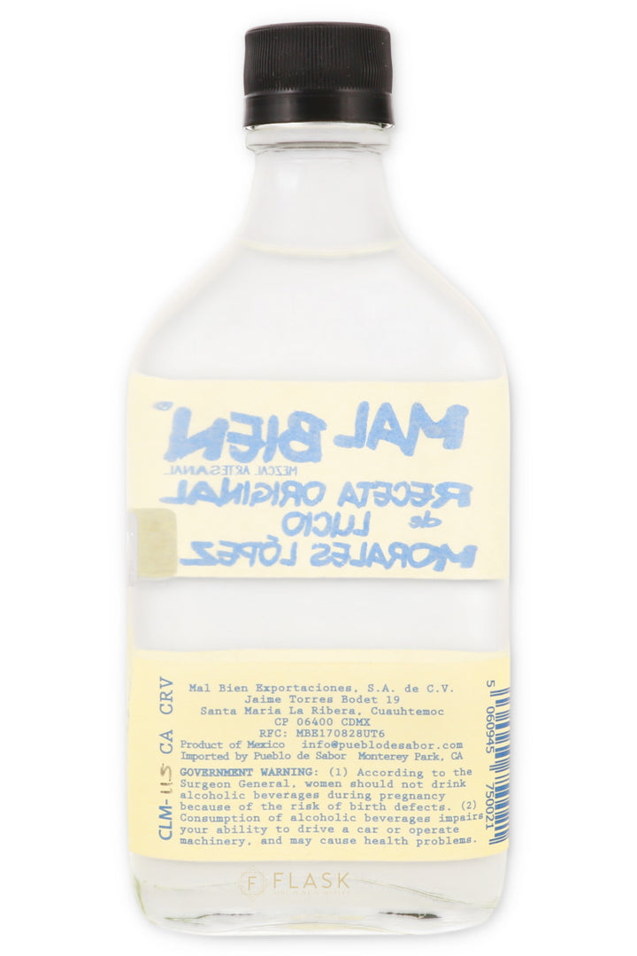 Mal Bien White Tape Espadin Receta Original 91pf 200ml
