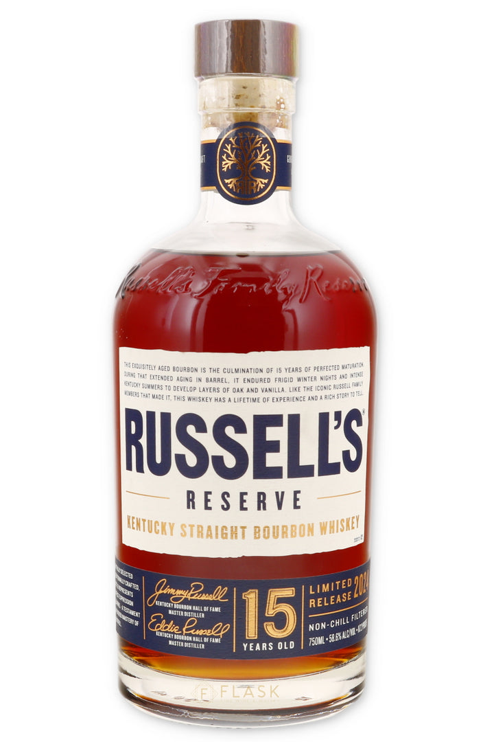 Russell's Reserve 15 Year Old Bourbon 2024 Release - Flask Fine Wine & Whisky