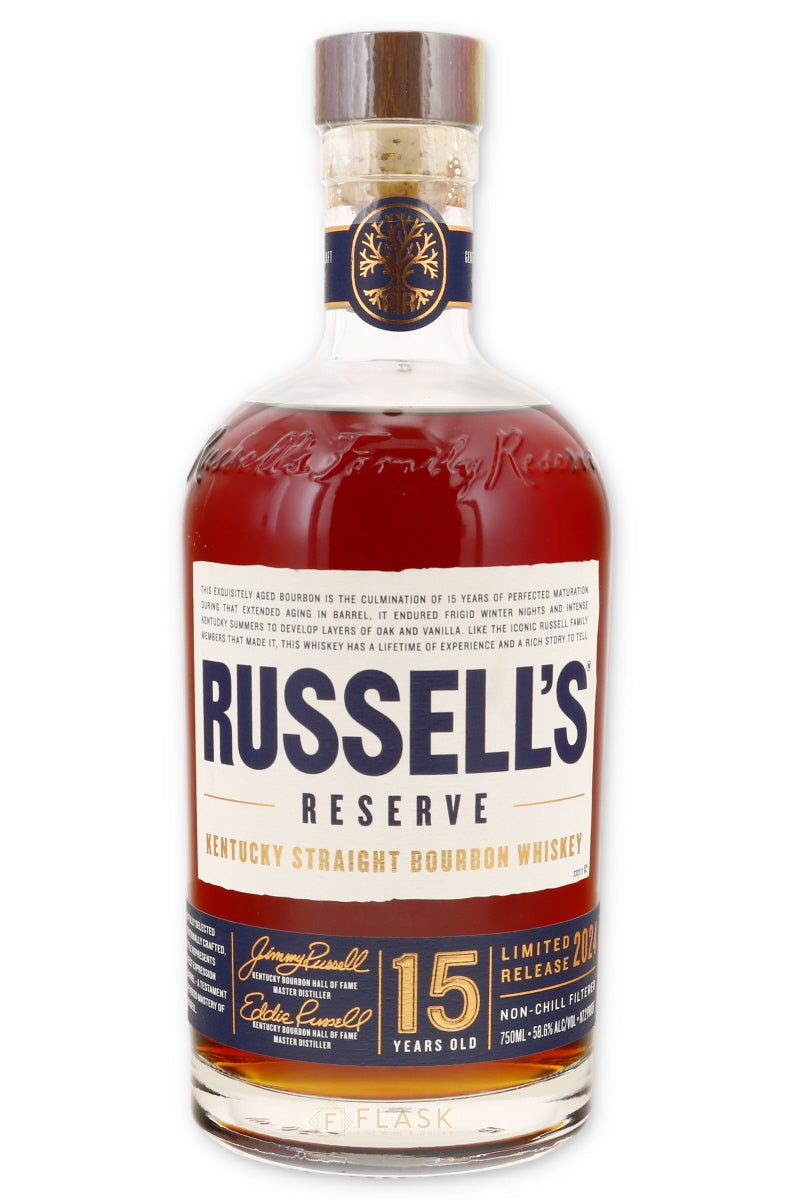 Russell's Reserve 15 Year Old Bourbon 2024 Release - Flask Fine Wine & Whisky