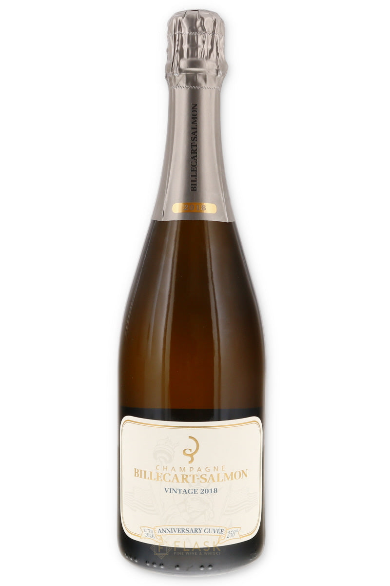 Billecart Salmon Anniversary Cuvee Vintage 2018 - Flask Fine Wine & Whisky