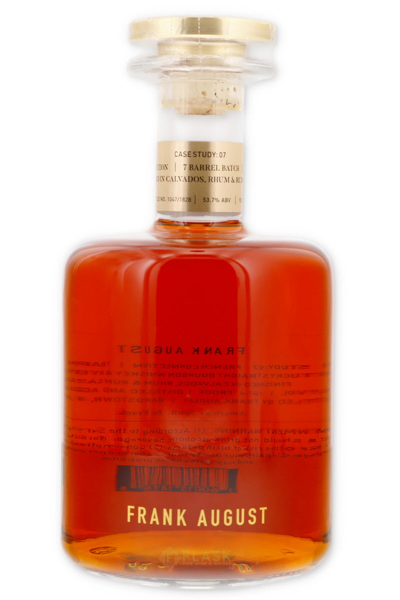 Frank August Case Study No 7 French Connection - Flask Fine Wine & Whisky