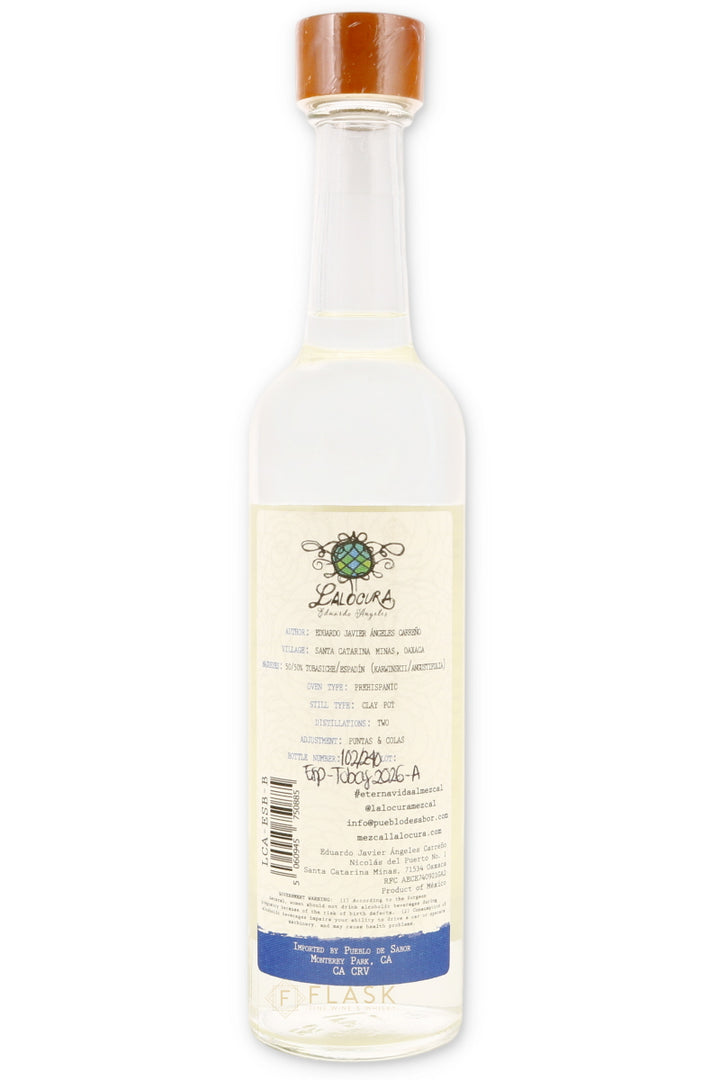 Lalocura Ensamble Tobasiche Espadin Mezcal 500ml