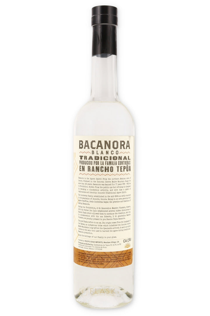 Rancho Tepua Bacanora Blanco Lot 12 90pf 750ml