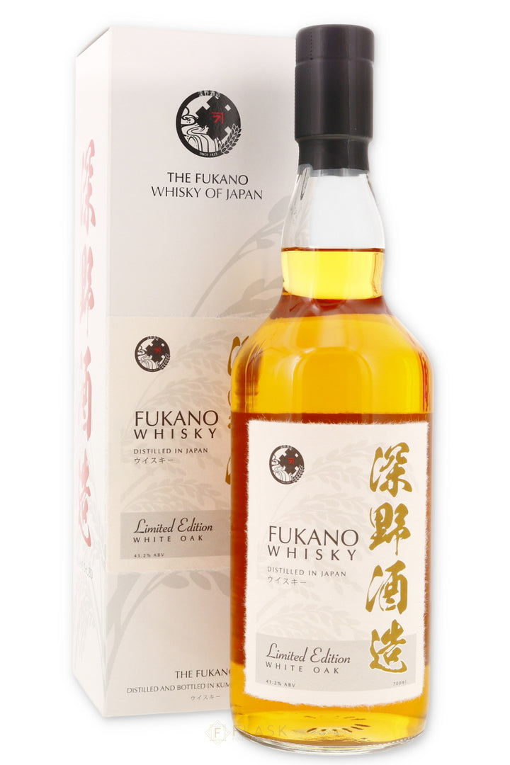 Fukano Limited Edition White Oak Japanese Whisky 86.4 proof 700ml