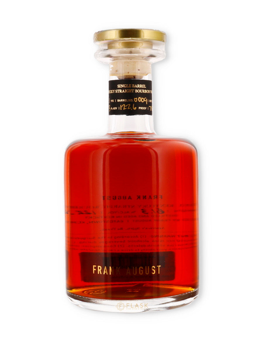 Frank August Bourbon Single Barrel No. 9 - Flask Fine Wine & Whisky